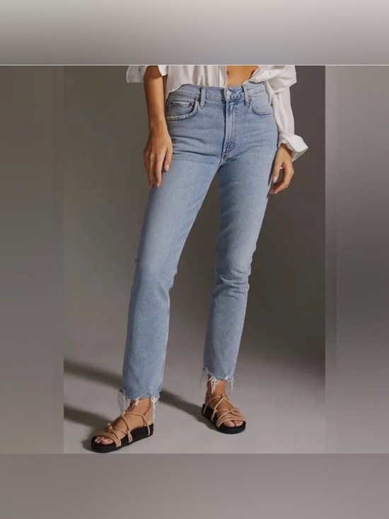 Agolde Denim - AGOLDE‎ Merrel Mid Rise Straight Jeans